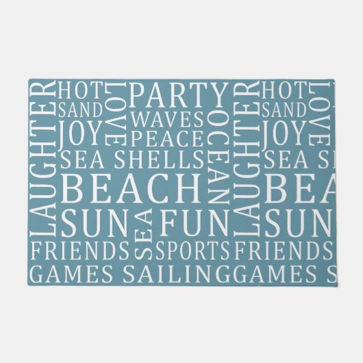 Aangepaste kleuromloopmatten voor kleurafhankelijk deurmat (Voorkant)