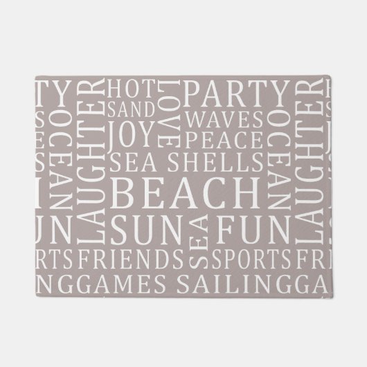 Aangepaste kleuromloopmatten voor kleurafhankelijk deurmat (Voorkant)