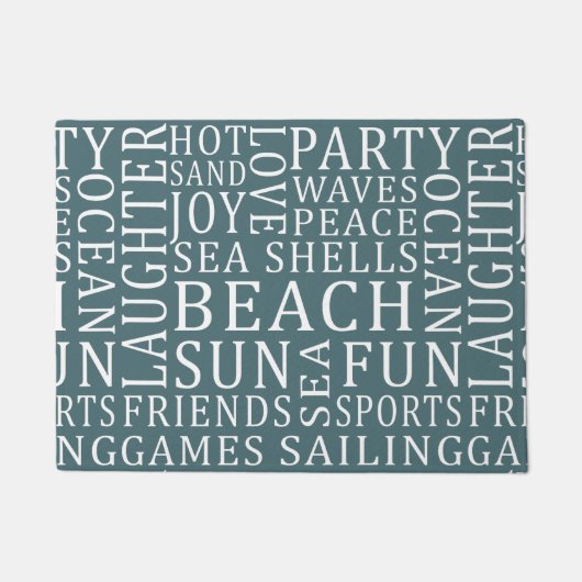 Aangepaste kleuromloopmatten voor kleurafhankelijk deurmat (Voorkant)