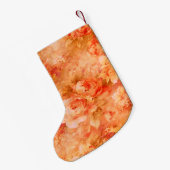 Aangepaste kleuromslag met kersttouwtjes kleine kerstsok (Achterkant (Hangend))