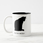 Aangepaste kleuromslag met kleurafbeelding tweekleurige koffiemok (Links)