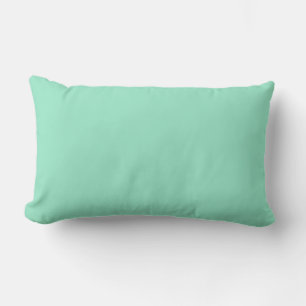 Aangepaste kleuromslag Mint Solid Color Minimalist Kussen