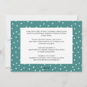 Aangepaste kleuromslag voor groeten Foto Feestdagenkaart (Achterkant)