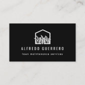 Aangepaste kleuromslag voor thuiszorg Gardener lan Visitekaartje (Voorkant)