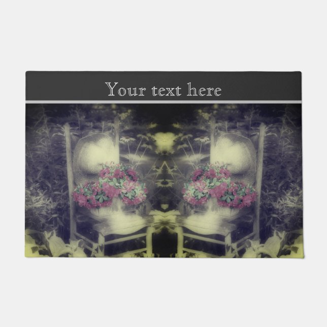 Aangepaste kleuromslag voor ventilatortuin gedeelt deurmat (Voorkant)