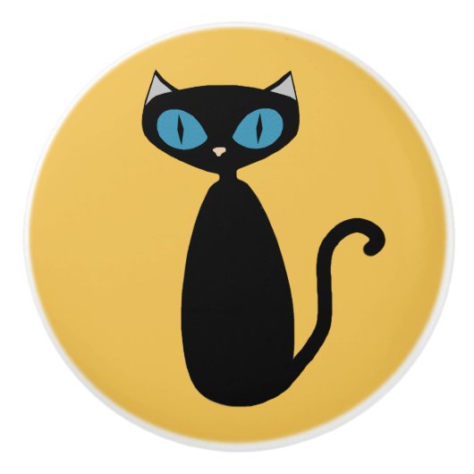 Aangepaste kleuromte - kabinetknop keramische knop (Voorkant)