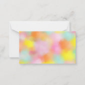 Aangepaste Kleurrijke Abstracte Blank Sjabloon Ele (Voorkant)