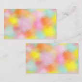 Aangepaste Kleurrijke Abstracte Blank Sjabloon Ele (Voorkant / Achterkant)