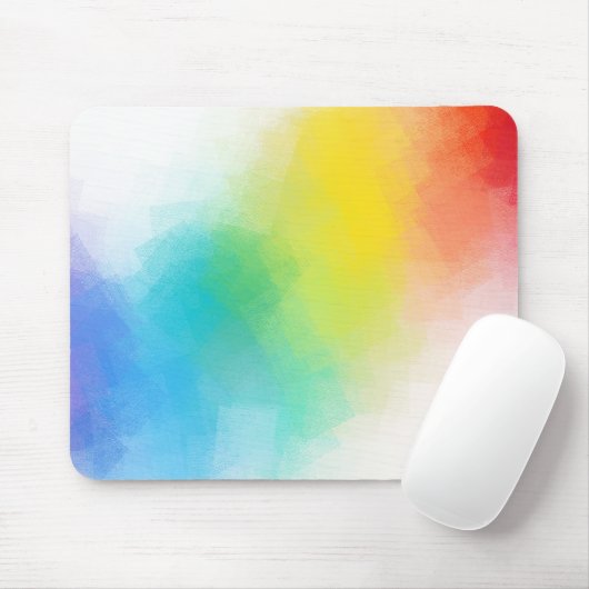 Aangepaste kleurrijke Abstracte Trendy Moderne Sja Muismat (Met muis)