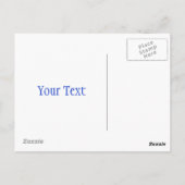 Aangepaste kleurrijke ara papegaai veer bedankt briefkaart (Achterkant)