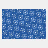 Aangepaste, kleurrijke bladen voor kerstinpakken inpakpapier vel (Voorkant 3)