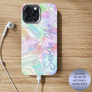 Aangepaste Kleurrijke Cute Leuke Zomer Waterverf P iPhone 15 Pro Max Hoesje