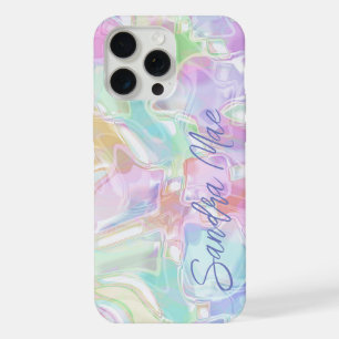 Aangepaste Kleurrijke Cute Leuke Zomer Waterverf P iPhone 15 Pro Max Case