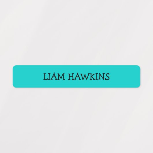 Aangepaste kleurrijke eenvoudige kinderkleding kin labels (Design 1)