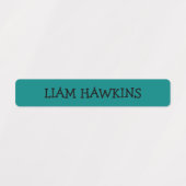 Aangepaste kleurrijke eenvoudige kinderkleding kin labels (Design 2)