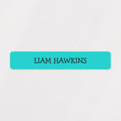 Aangepaste Kleurrijke Eenvoudige Kinderkleding Naa Labels (Design 1)