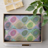 Aangepaste Kleurrijke Eieren Abstract Patroon Pase Tissuepapier (Geschenk)