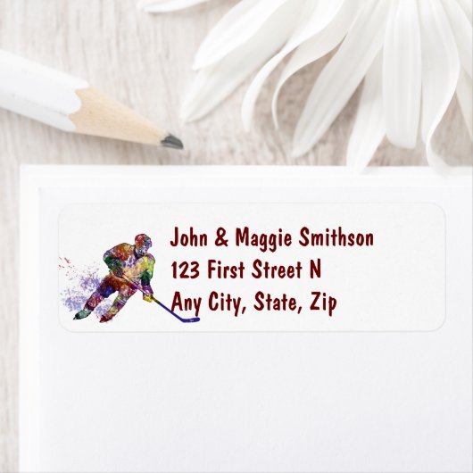 Aangepaste kleurrijke handige sport etiket (Insitu)