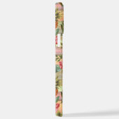 Aangepaste kleurrijke Hawaï tropische ananas bloem iPhone Hoesje (Rechterkant)