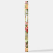 Aangepaste kleurrijke Hawaï tropische ananas bloem iPhone Hoesje (Linkerkant)