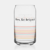 Aangepaste kleurrijke iedereen communiceert anders blikvorm glas (Achterkant)