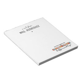 Aangepaste kleurrijke iedereen communiceert anders notitieblok