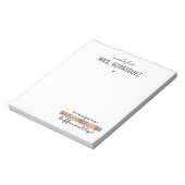 Aangepaste kleurrijke iedereen communiceert anders notitieblok (Linkerzijde)