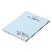 Aangepaste kleurrijke iedereen communiceert anders notitieblok (Linkerzijde)