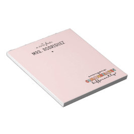 Aangepaste kleurrijke iedereen communiceert anders notitieblok