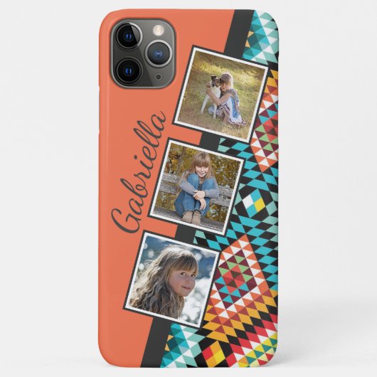 Aangepaste kleurrijke klassieke zuidwestelijke moz Case-Mate iPhone case (Achterkant)