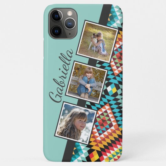 Aangepaste kleurrijke klassieke zuidwestelijke moz Case-Mate iPhone case (Achterkant)