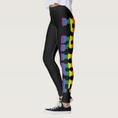 Aangepaste Kleurrijke LGBTQ + Rainbow Pride NEW YO Leggings (Links)