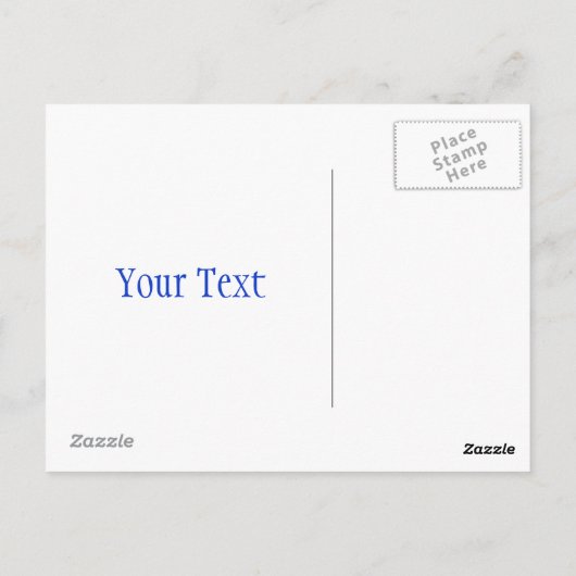 Aangepaste kleurrijke Macaw Parrot Feather Dank u Briefkaart (Achterkant)