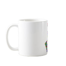 Aangepaste kleurrijke rism duikt op koffie-Mok