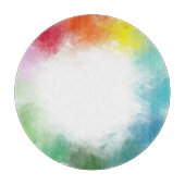 Aangepaste kleurrijke Sjabloon Moderne, elegante b Snijplank (Voorkant)