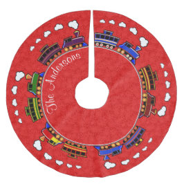 Aangepaste kleurrijke Speelgoed Kerstboom Rok