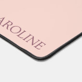 Aangepaste kleurrijke tuin wilde bloemen bloemenbo bureaumat (Hoek)