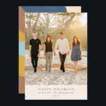 Aangepaste Kleurrijke Unieke Abstracte Portretfoto Feestdagenkaart<br><div class="desc">Stuur warme feestdagenwensen naar vrienden en familie met deze prachtige verticale kaarten,  met jouw favoriete foto op de voorkant en een levendig,  kleurrijk abstract ontwerp op de achterkant. Perfect om vreugde en vrolijkheid te verspreiden,  maken deze unieke kaarten jouw feestdagenwensen extra speciaal en gedenkwaardig!</div>