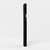 Aangepaste kleurrijke Waterverf Zonnebloem Naam Case-Mate iPhone Case (Achterkant/rechts)