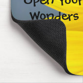 Aangepaste kleurrijke zonnebloem Afsluitfoto Muismat (Hoek)