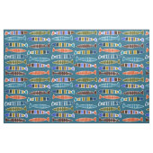 Aangepaste kleurstof vispatroonpatroon stof (Fat Quarter)