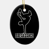 Aangepaste kleurversiering doorbreken keramisch ornament (Achterkant)