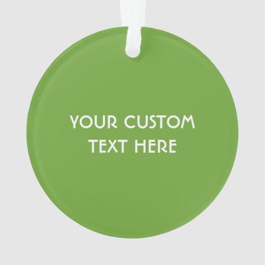 Aangepaste kleurversiering van Chef Ornament (achterkant)