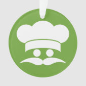 Aangepaste kleurversiering van Chef Ornament (voorkant)