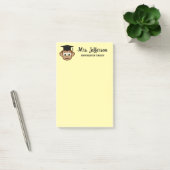 Aangepaste kleuterleidster schattige aap post-it® notes (Kantoor)