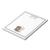 Aangepaste kleuterschool leraar waardering zwart notitieblok (Linkerzijde)