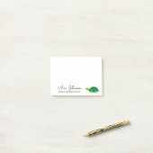 Aangepaste kleuterschool schildpad post-it® notes (Op bureau)