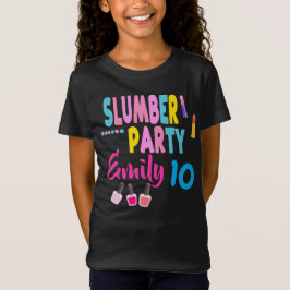 Aangepaste kleverslapelaar voor thuismeisjes t-shirt