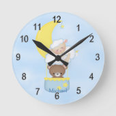 Aangepaste klok Baby Lamb Teddy Bear (Voorkant)