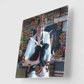 Aangepaste klok met Afbeeldingen (Hoek)